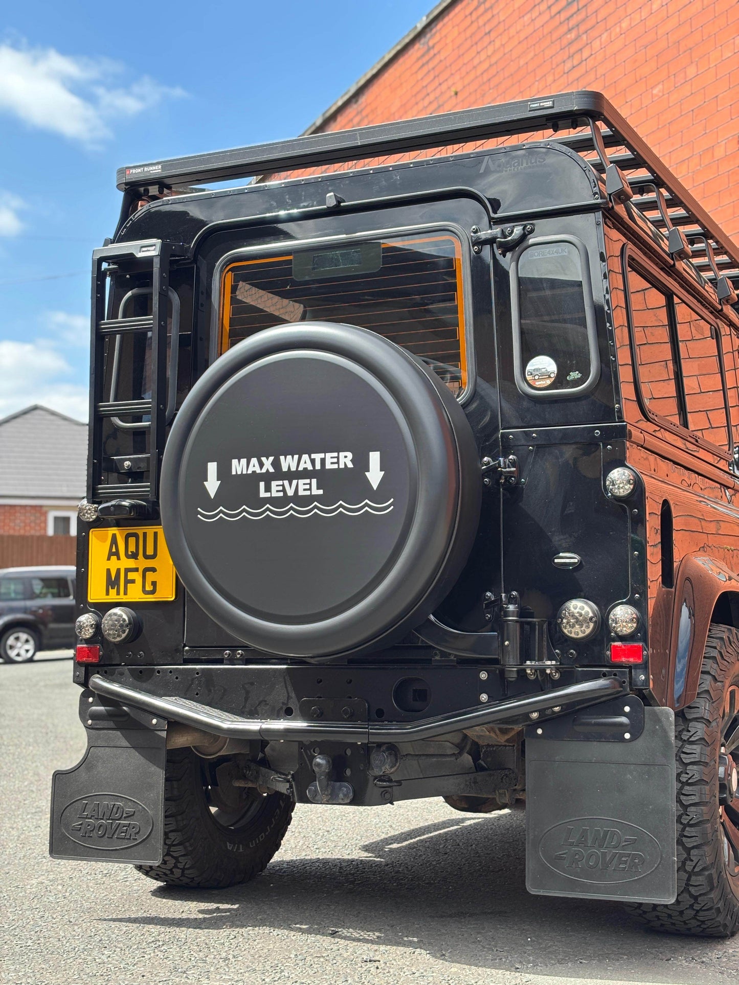 B Mould Spare Wheel cover - Matt - Water - Aquarius Manufacturing