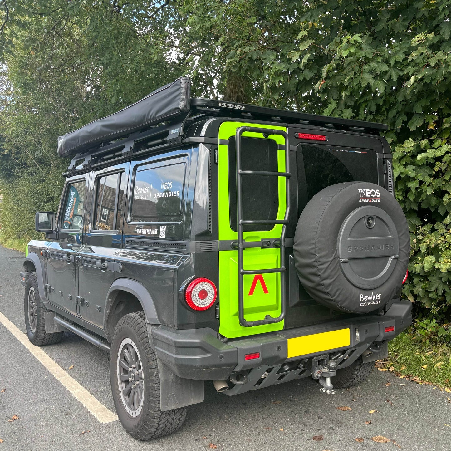 Ineos Grenadier Lock Box Canvas Spare Wheel Cover - Aquarius Manufacturing