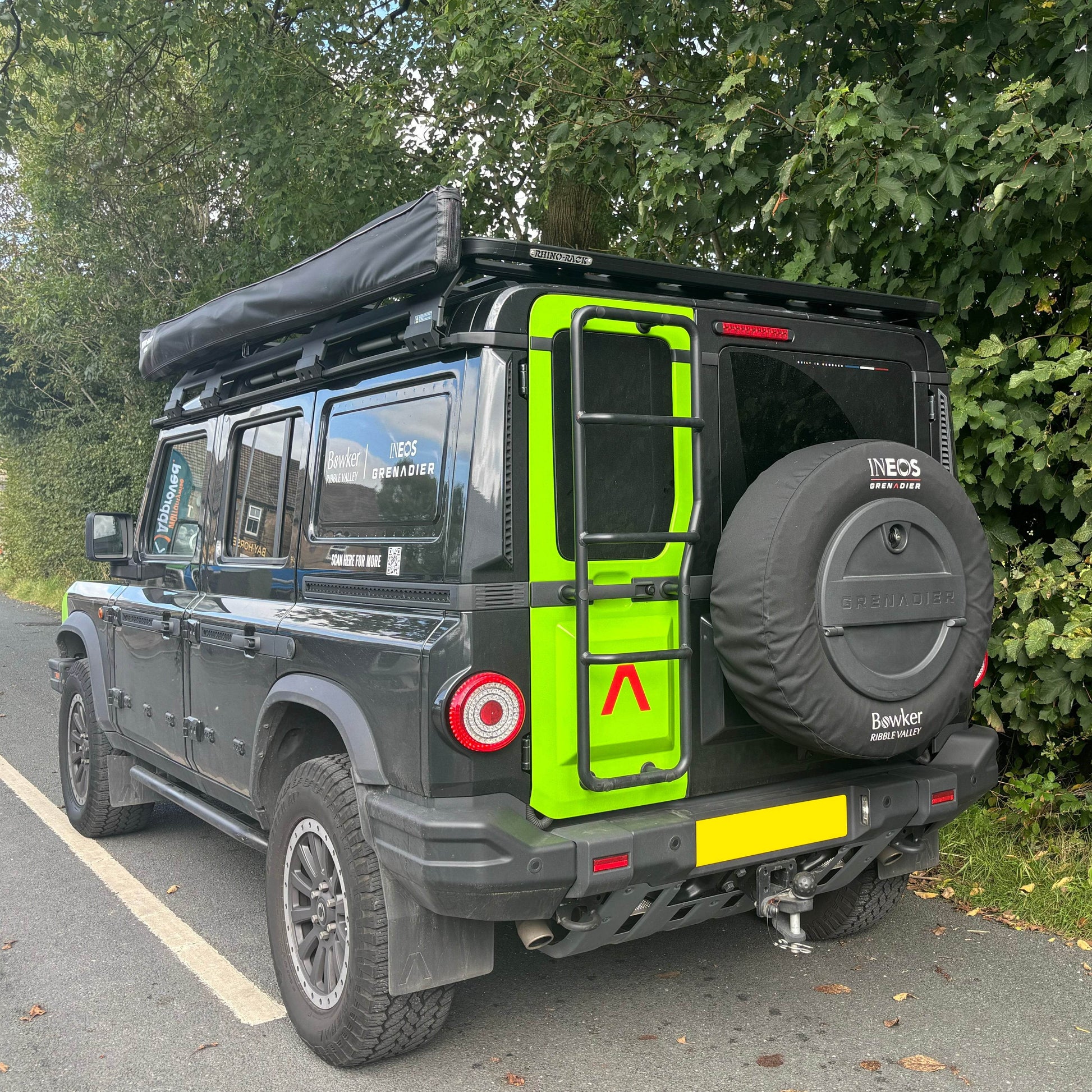 Ineos Grenadier Lock Box Canvas Spare Wheel Cover - Aquarius Manufacturing