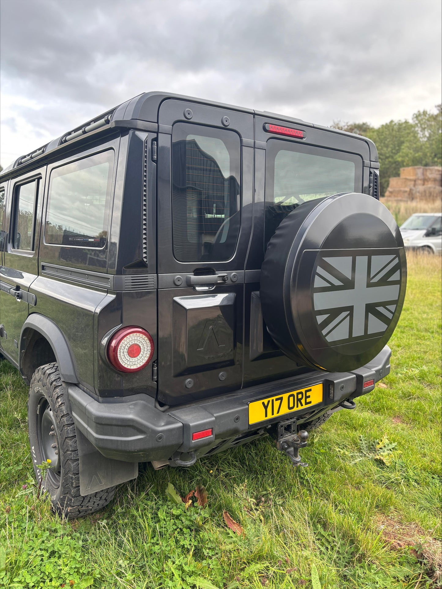 C Mould - Semi Rigid Spare Wheel Cover - Union Jack