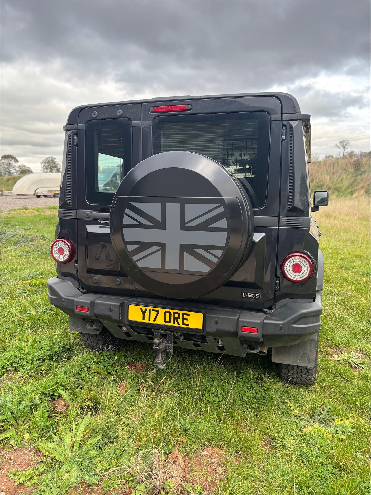 C Mould - Semi Rigid Spare Wheel Cover - Union Jack
