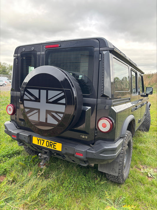 C Mould - Semi Rigid Spare Wheel Cover - Union Jack