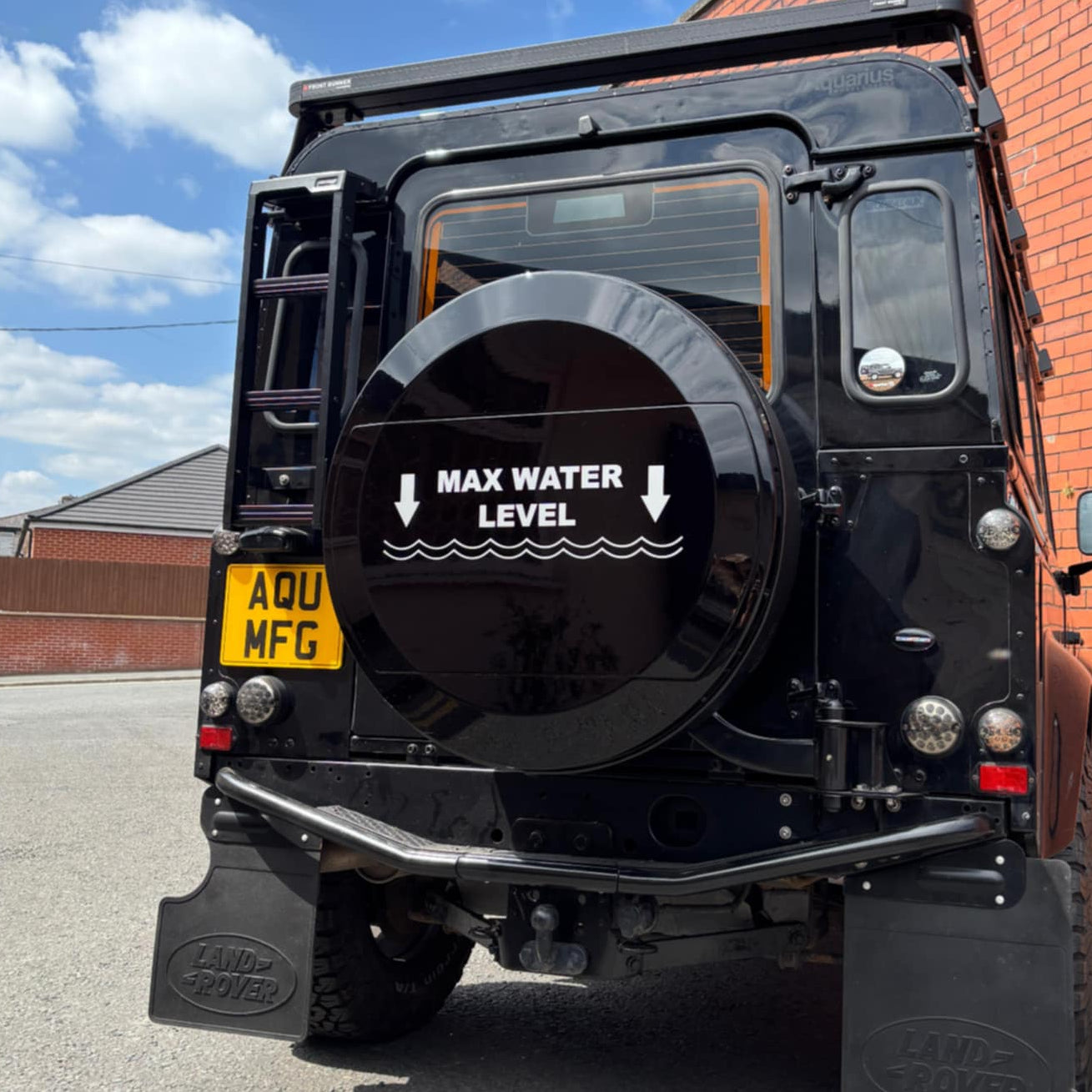 Spare Wheel Cover - Water print