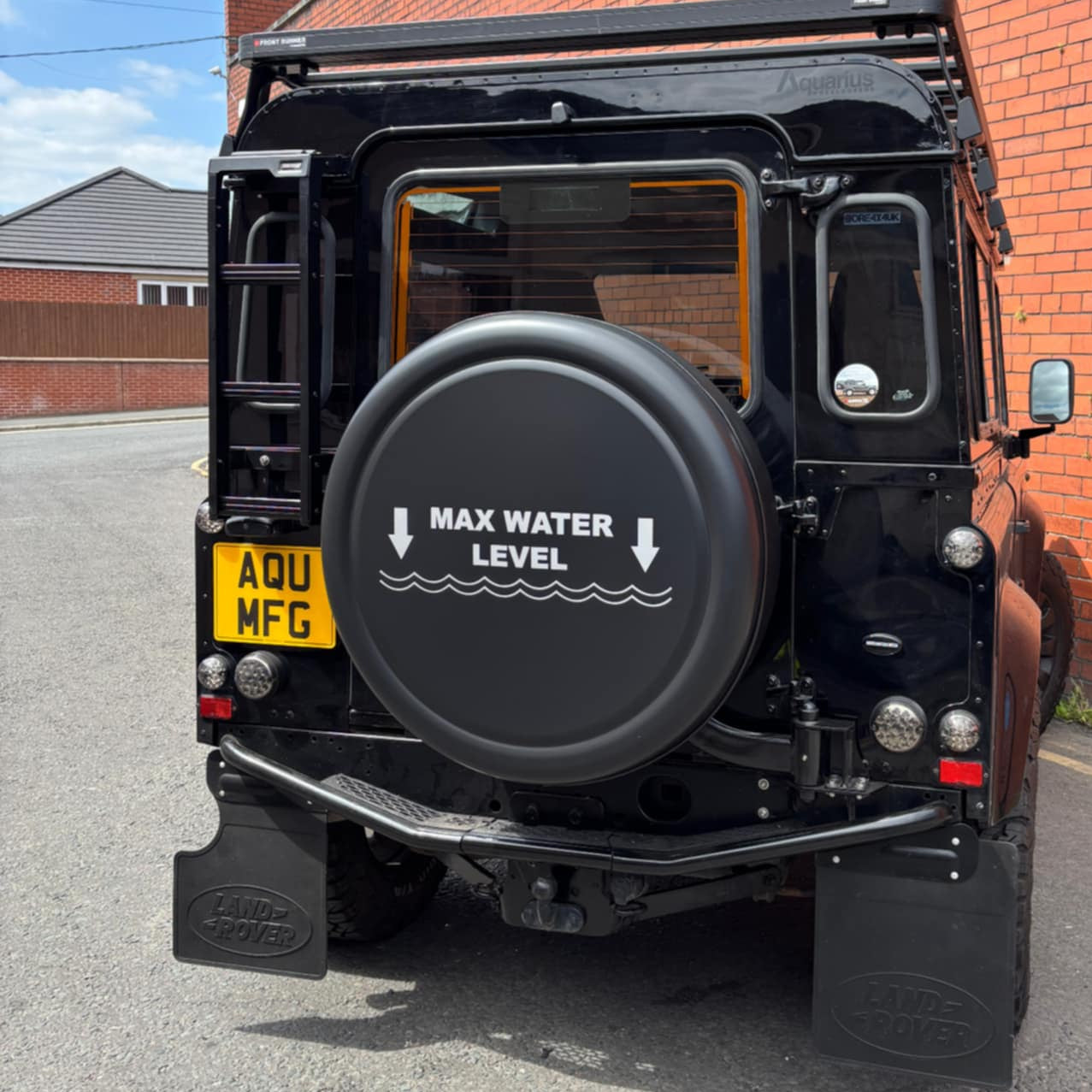 Spare Wheel Cover - Water print