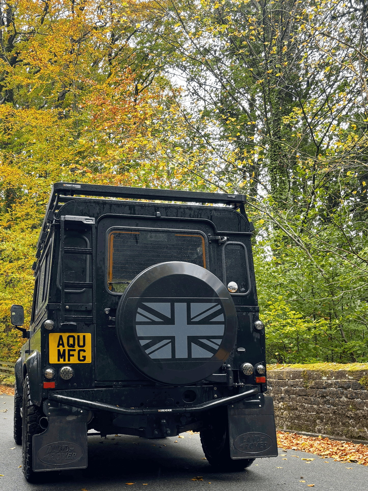 C Mould - Semi Rigid Spare Wheel Cover - Union Jack - Gloss - Satin