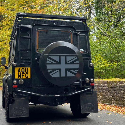 C Mould - Semi Rigid Spare Wheel Cover - Union Jack