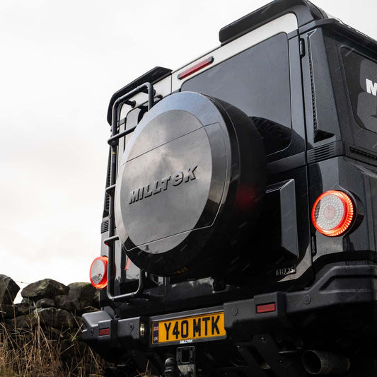 Custom Embossed Wheel Cover