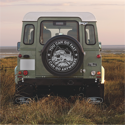 Classic Style Spare Wheel Cover  - YOU CAN GO FAST