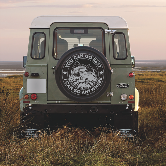 B Mould Spare Wheel cover  - YOU CAN GO FAST