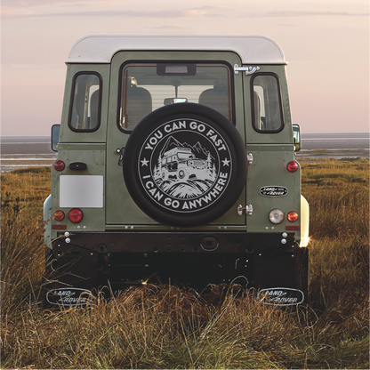 Classic Style Spare Wheel Cover  - YOU CAN GO FAST