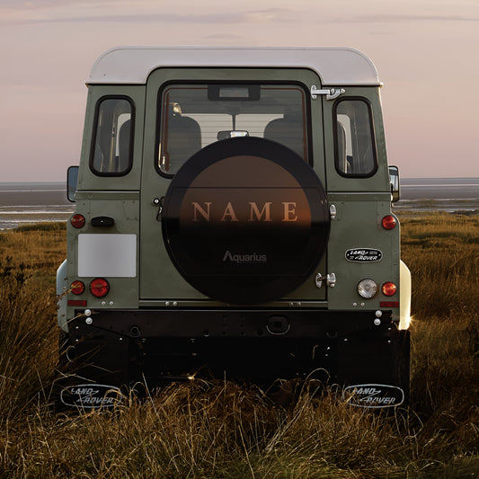 NAME your 4x4 – Personalised Wheel Covers