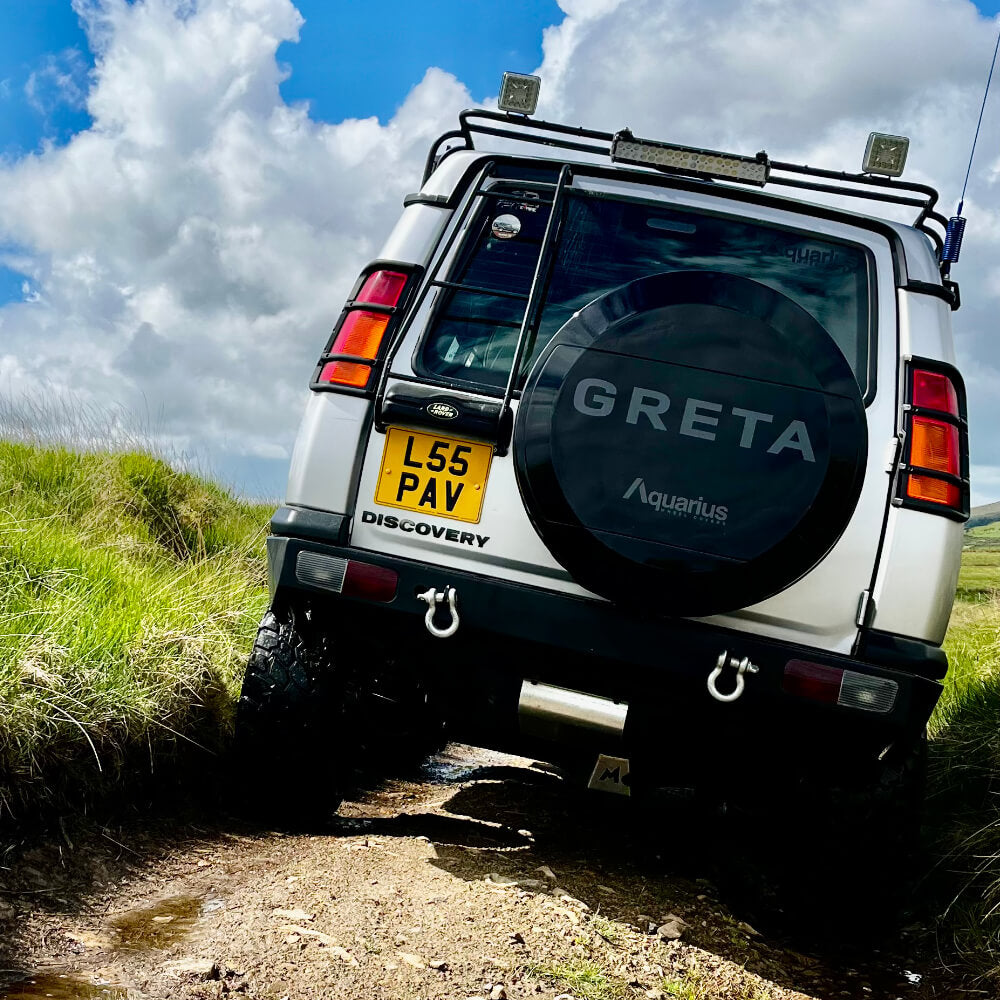 NAME your 4x4 – Personalised Wheel Covers
