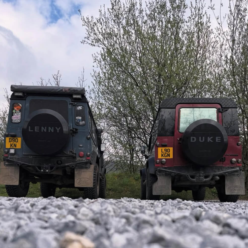 NAME your 4x4 – Personalised Wheel Covers