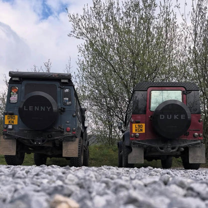 NAME your 4x4 – Personalised Wheel Covers